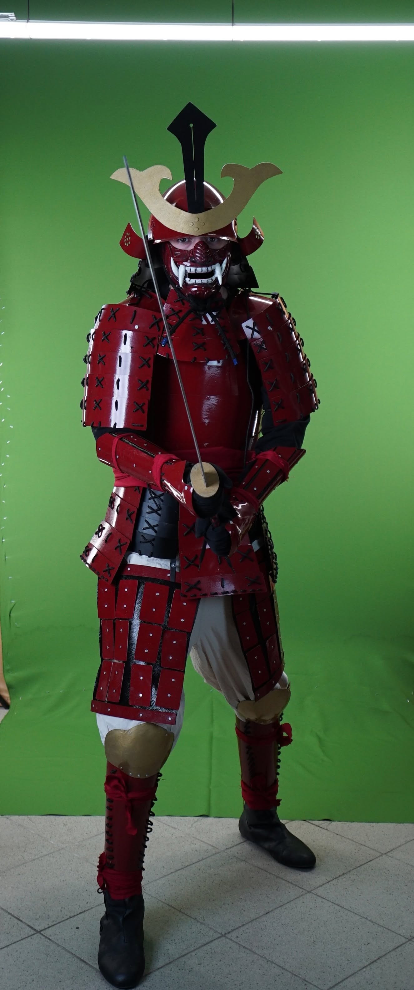 Komplette Samurai-Rüstung